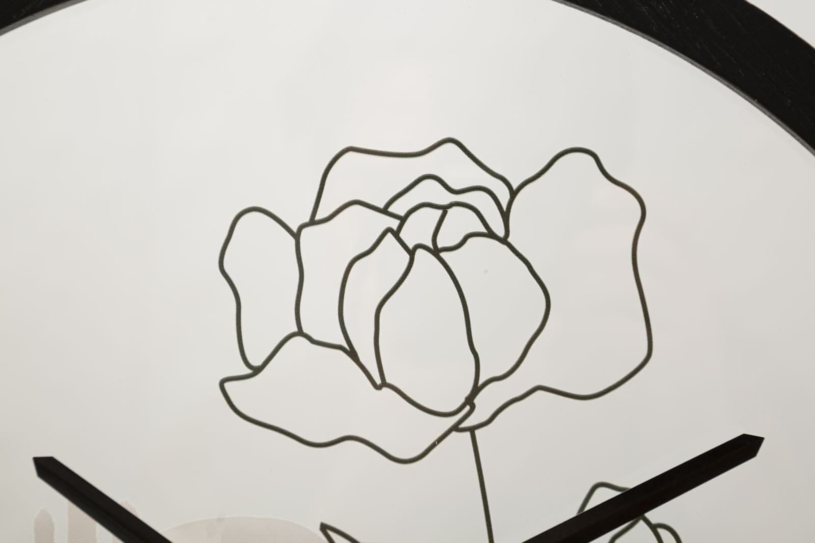 Ceas de perete Flower -A- Multicolor, Ø40 cm (3)