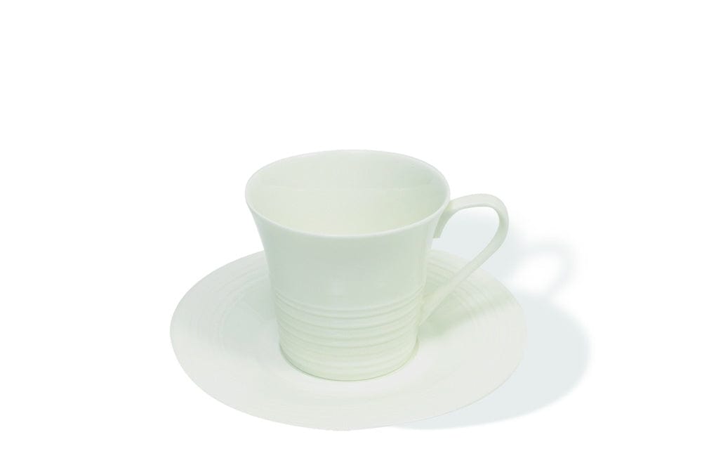 BFSummer Ceasca Capucino, Portelan, White Basics Cirque, 220 ml