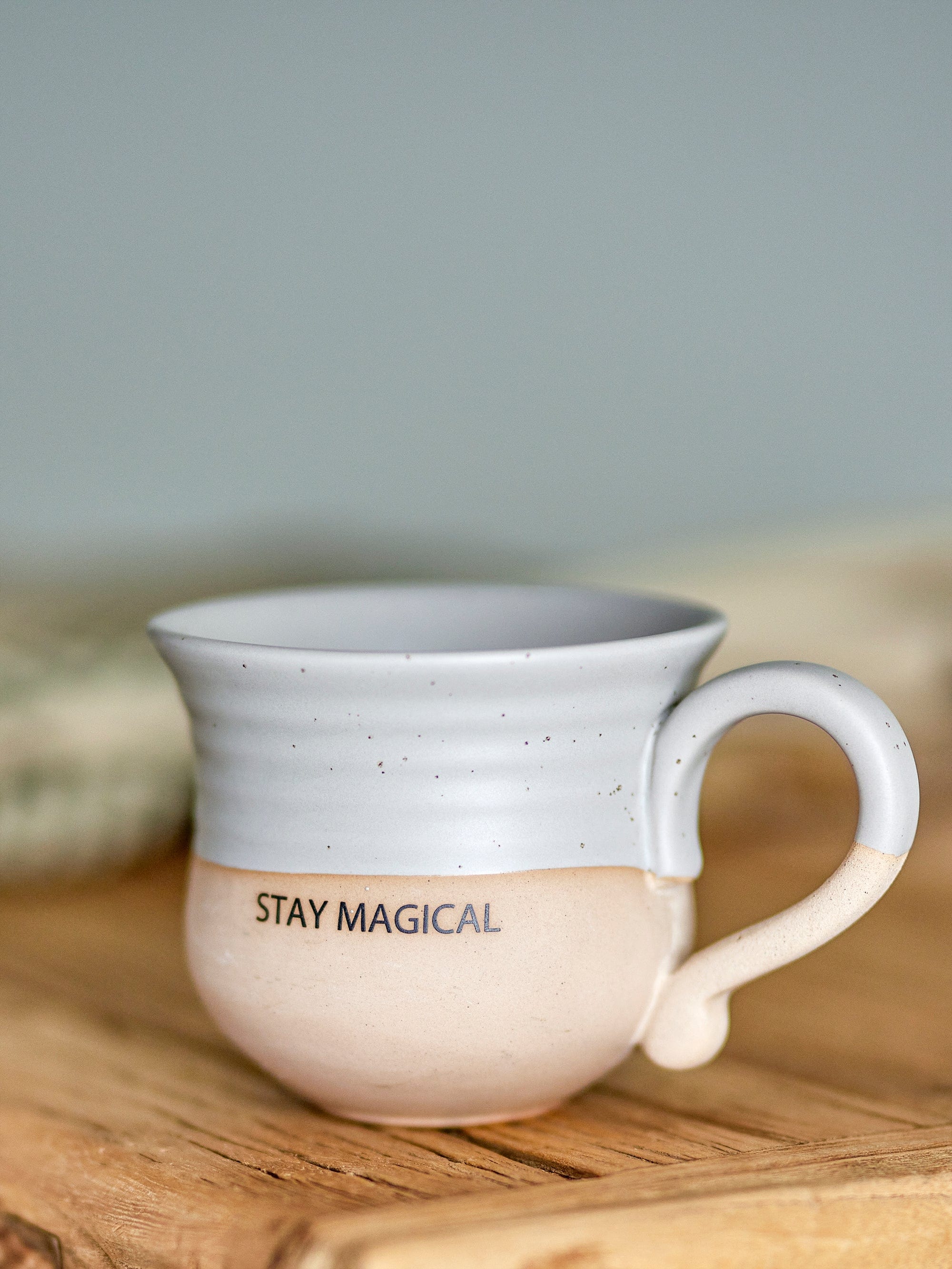 Bloomingville Ceasca din ceramica, Claire Gri, 450 ml