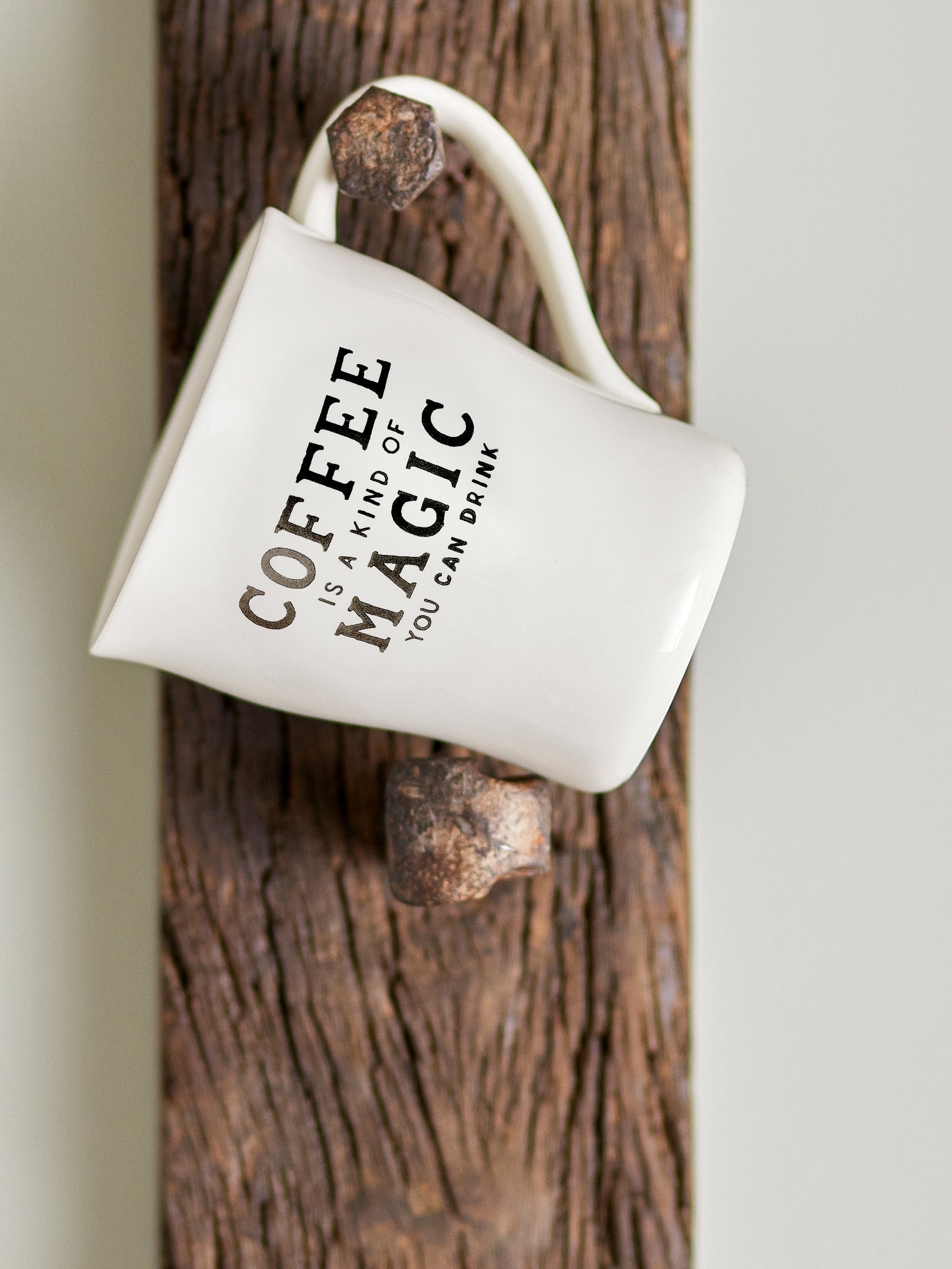 Bloomingville Ceasca din ceramica, Wendy Alb, 330 ml