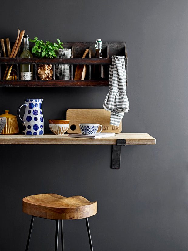 Bloomingville Ceasca din portelan, Camellia Albastru, 300 ml