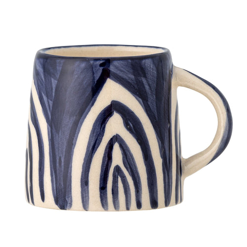 Bloomingville Ceasca pentru espresso, din ceramica, Shama Albastru, 50 ml