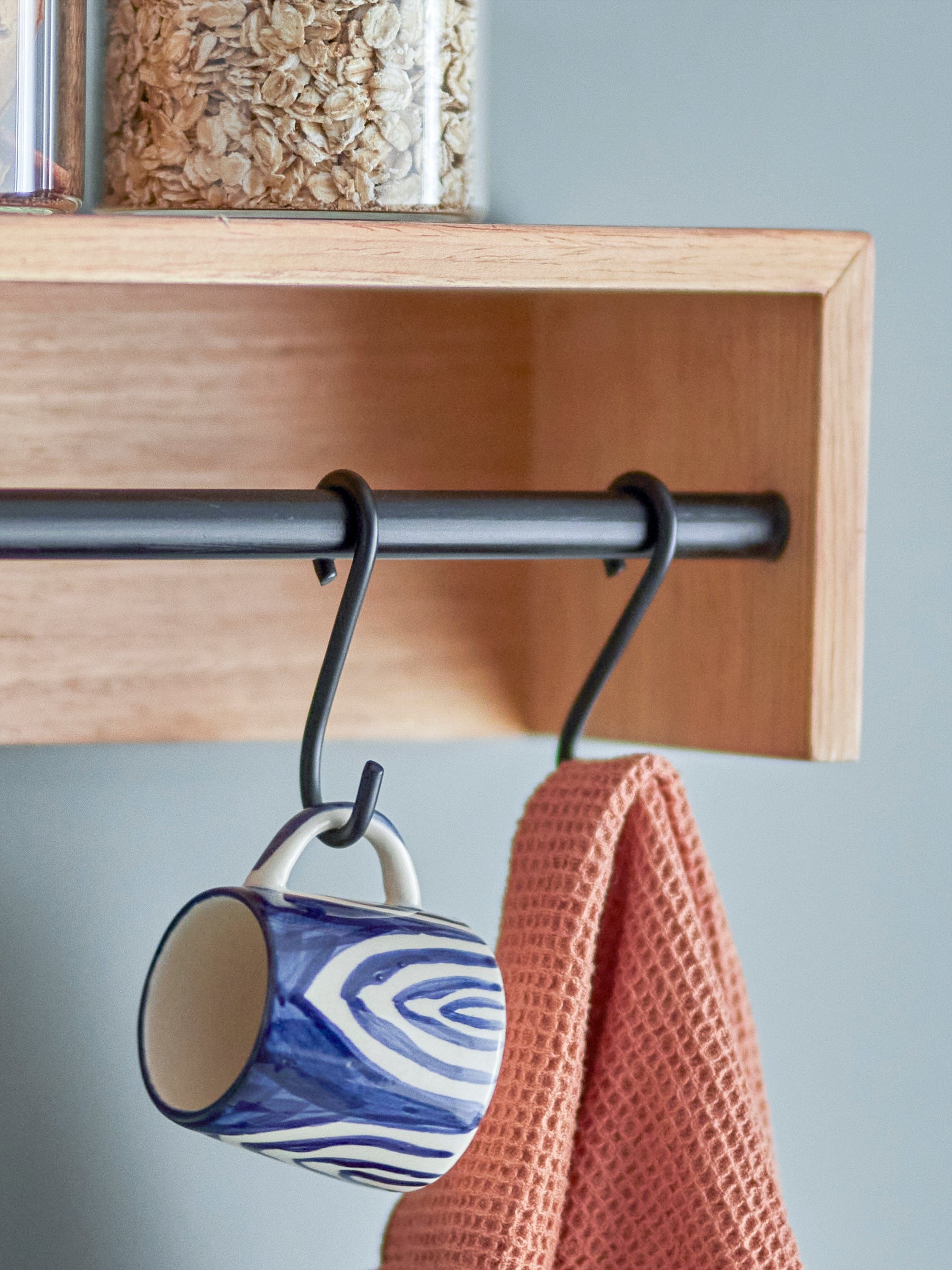 Bloomingville Ceasca pentru espresso, din ceramica, Shama Albastru, 50 ml