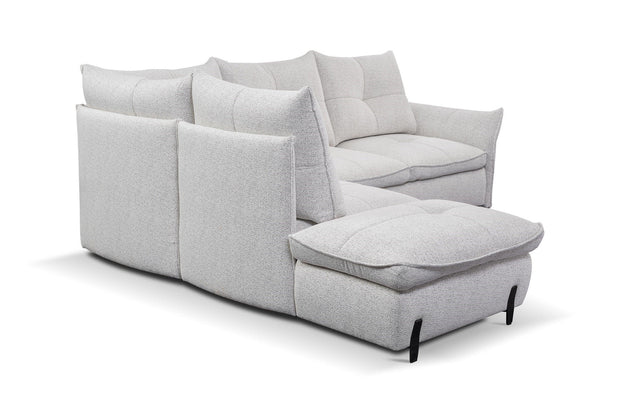 Coltar Almeris Ivoir Extensibil, Sezlong pe Stanga, cu Lada de Depozitare, Perne Incluse, l250xA220xH95 cm (3)