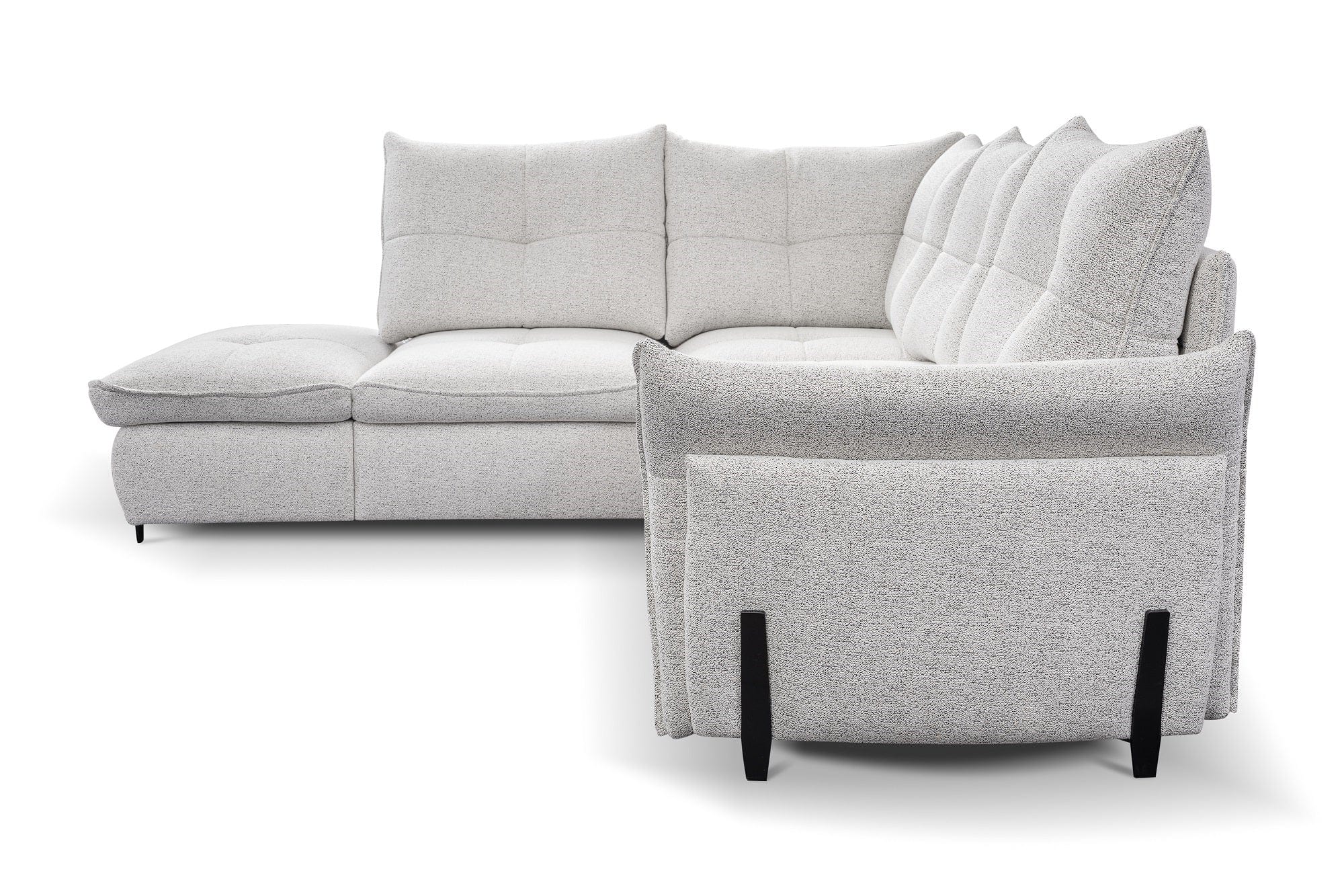 Coltar Almeris Ivoir Extensibil, Sezlong pe Stanga, cu Lada de Depozitare, Perne Incluse, l250xA220xH95 cm (5)