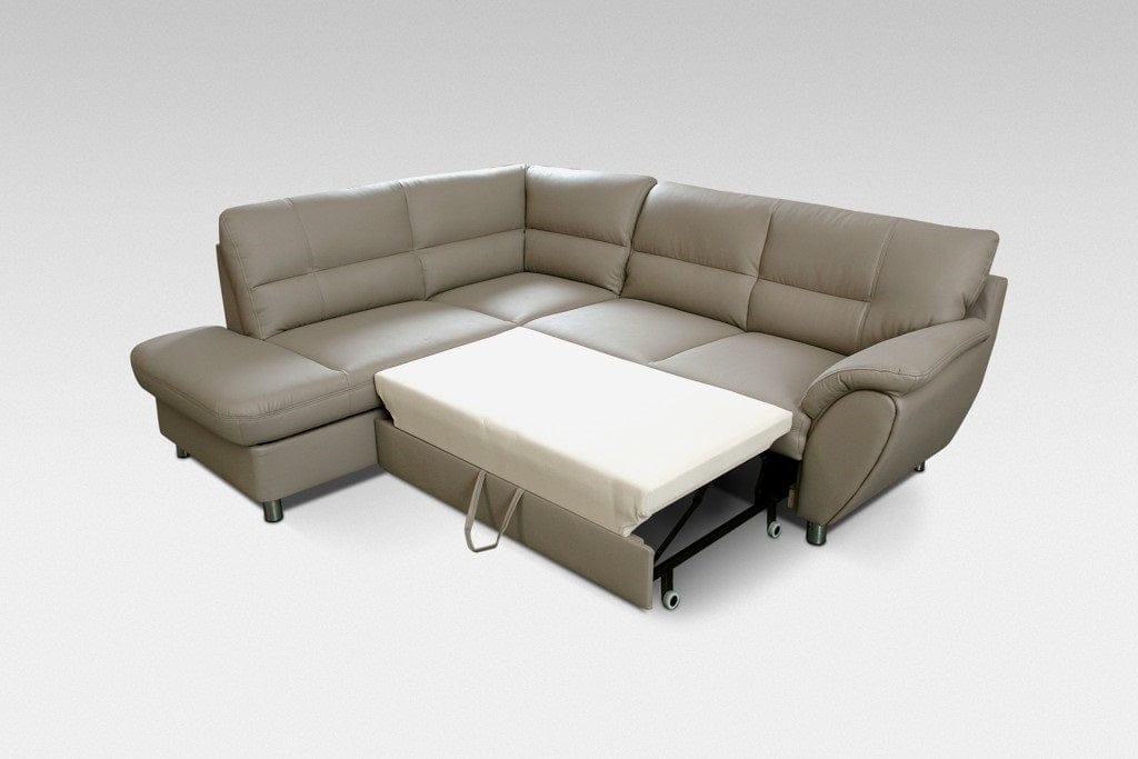 Coltar Amicus Extensibil cu Arcuri Ondulate si Spuma Poliuretanica T30, Sezlong pe Dreapta, Suprafata de Dormit 176x124 cm, cu Lada de Depozitare, l240xA205xH92 cm (5)