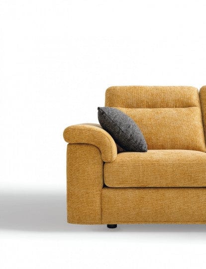 LeComfort Coltar Belargis Fix cu Benzi Elastice si Spuma Poliuretanica, Sezlong pe Dreapta, Lada de Depozitare, l263xA198xH91 cm