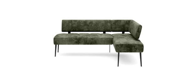 Wersal Coltar Dining, Sezlong pe Dreapta, Bancos L, l215xA163xH90 cm