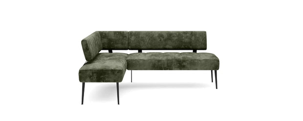 Wersal Coltar Dining, Sezlong pe Stanga, Bancos L, l215xA163xH90 cm