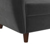 Dorel Home Coltar Extensibil cu Lada de Depozitare, Sezlong pe Dreapta Perry Velvet Gri / Maro, l219xA153xH82 cm