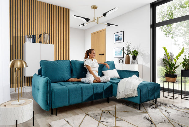 Coltar Extensibil, cu Sezlong pe Dreapta, Jessa l235xA157xH90 cm (1)