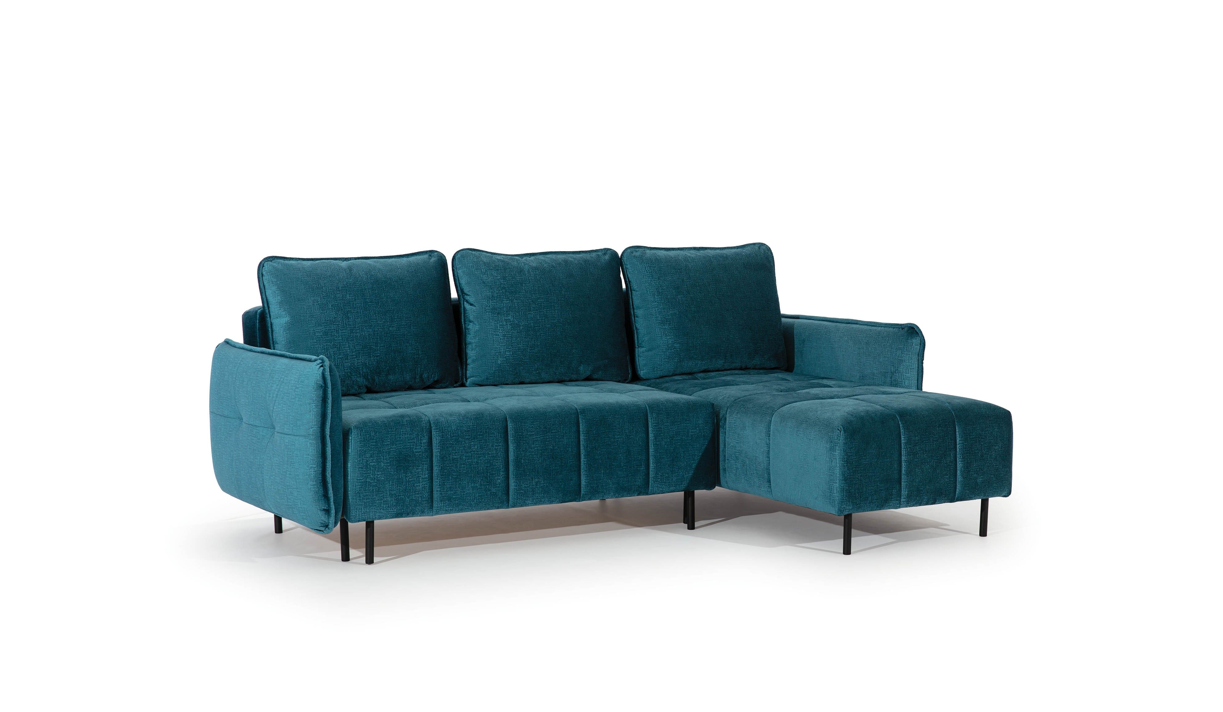 Coltar Extensibil, cu Sezlong pe Dreapta, Jessa l235xA157xH90 cm (4)