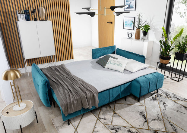 Coltar Extensibil, cu Sezlong pe Dreapta, Jessa l235xA157xH90 cm (7)