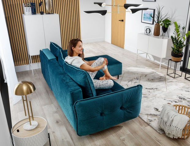 Coltar Extensibil, cu Sezlong pe Dreapta, Jessa l235xA157xH90 cm (10)