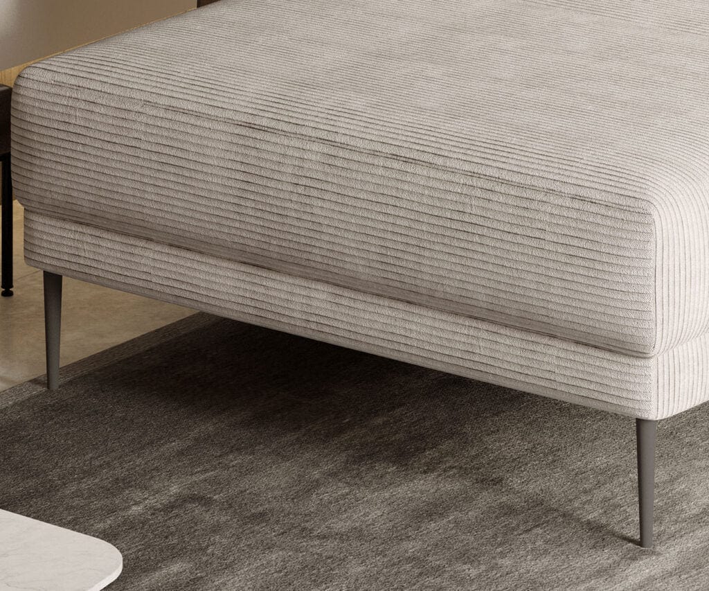 Wersal Coltar Extensibil, cu Sezlong pe Stanga, Lada de Depozitare, Capitolis, l276xA175xH73-89 cm