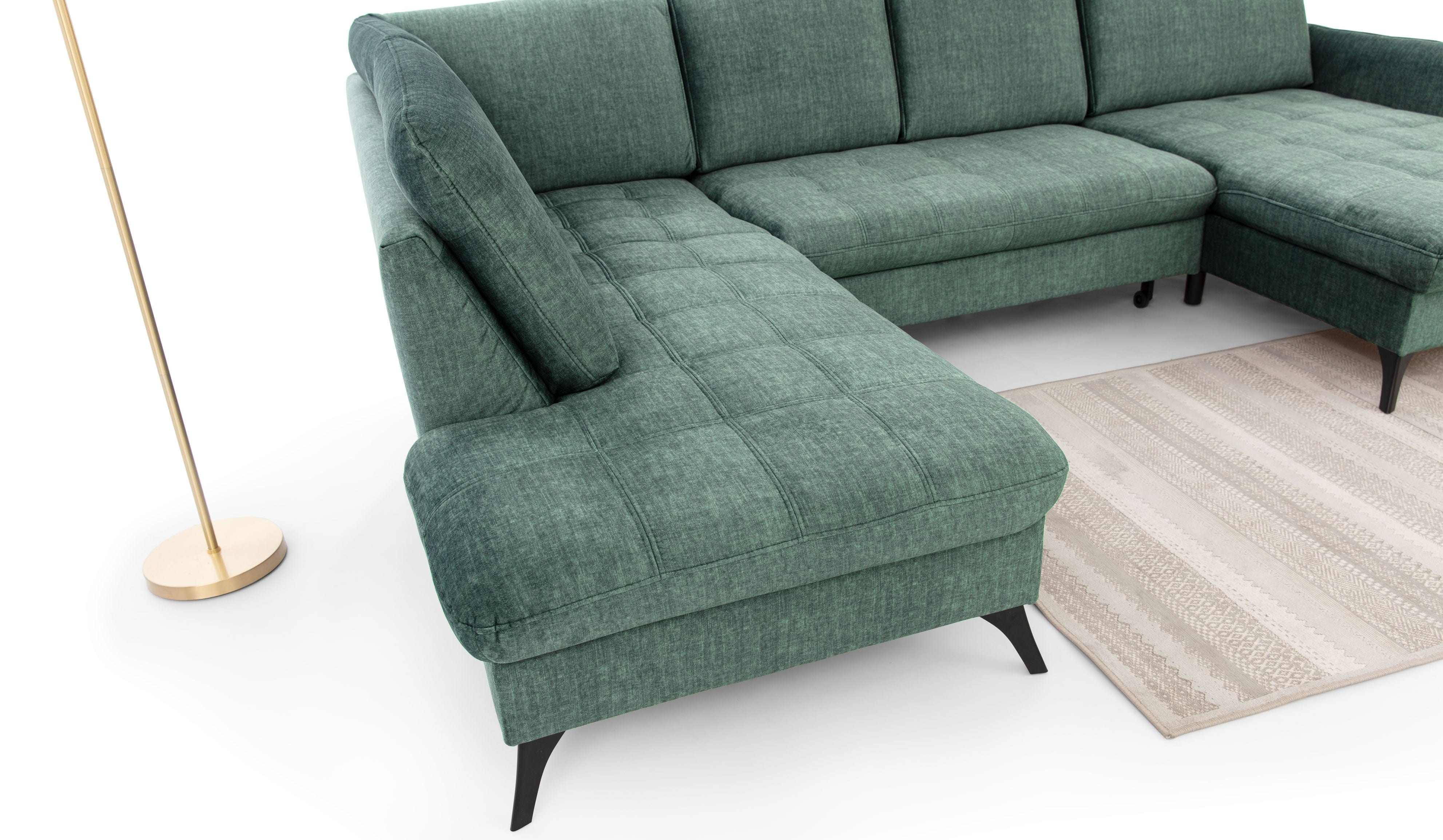 Coltar Extensibil, cu Sezlong pe Stanga, Lada de Depozitare, Luks U l300xA202xH90 cm (13)