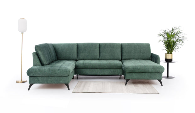 Coltar Extensibil, cu Sezlong pe Stanga, Lada de Depozitare, Luks U l300xA202xH90 cm (1)