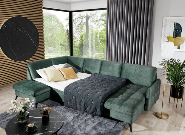 Coltar Extensibil, cu Sezlong pe Stanga, Lada de Depozitare, Luks U l300xA202xH90 cm (3)