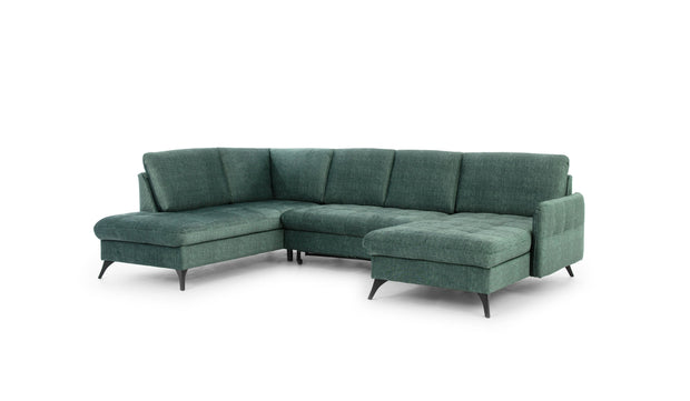 Coltar Extensibil, cu Sezlong pe Stanga, Lada de Depozitare, Luks U l300xA202xH90 cm (7)