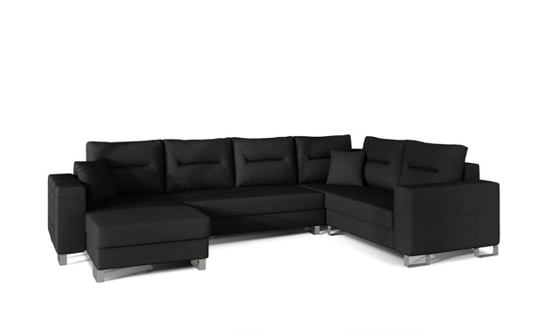 Eltap Coltar Extensibil Dora cu Lada de Depozitare, Sezlong pe Stanga, Perne Incluse, l312xA210xH95 cm