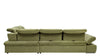 Coltar Extensibil Editis Large Velvet Verde Olive, Sezlong pe Dreapta, cu Lada de Depozitare, tapitat cu Stofa, Spatar Reglabil, Tetiere si Cotiere Reglabile, l314xA251xH82-97 cm (5)