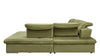 Coltar Extensibil Editis Large Velvet Verde Olive, Sezlong pe Dreapta, cu Lada de Depozitare, tapitat cu Stofa, Spatar Reglabil, Tetiere si Cotiere Reglabile, l314xA251xH82-97 cm (6)