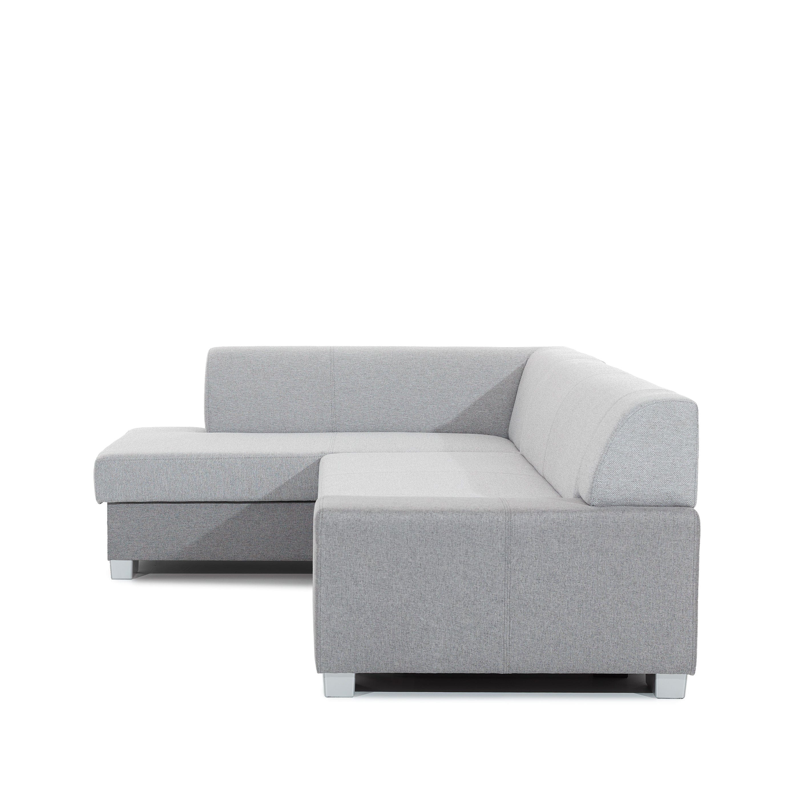 Eltap Coltar Extensibil Fabioleta cu Lada de Depozitare, Sezlong pe Stanga, Perne Incluse, l268xA167xH73 cm