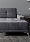Coltar Extensibil, Sezlong pe Dreapta, Lada de Depozitare, Havos, l288xA193xH76-92 cm (4)