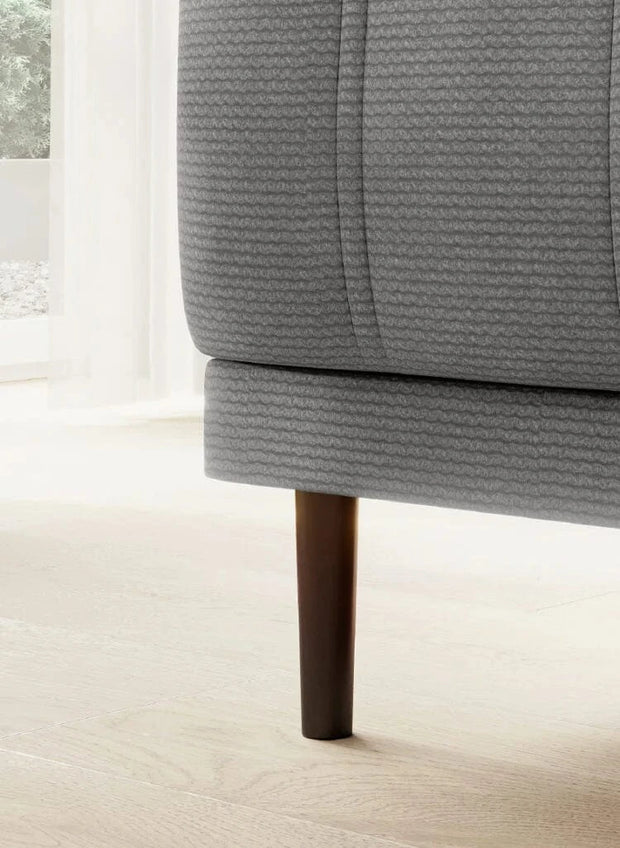 Wersal Coltar Extensibil, Sezlong pe Stanga, Lada de Depozitare, Tetiere Reglabile, Calvoras S, l272xA178xH79-99 cm