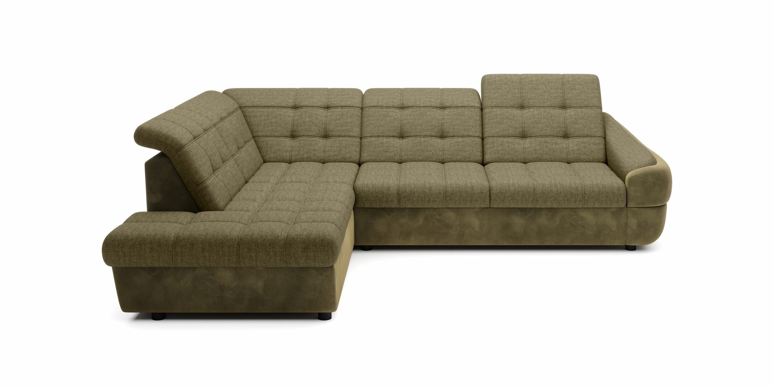 Coltar Extensibil, Sezlong pe Stanga, Lada de Depozitare, Tetiere Reglabile, Infamy L, l280xA216xH81-93 cm (5)