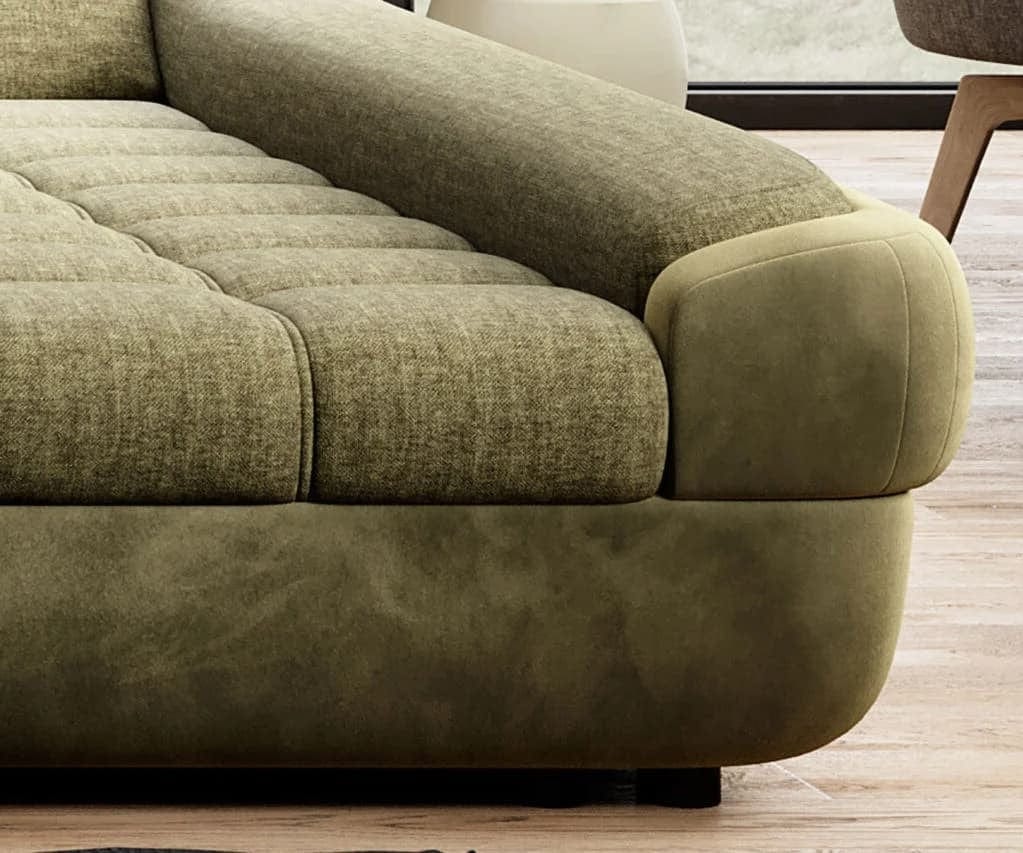 Coltar Extensibil, Sezlong pe Stanga, Lada de Depozitare, Tetiere Reglabile, Infamy XL R1, l365xA216xH81-93 cm (5)