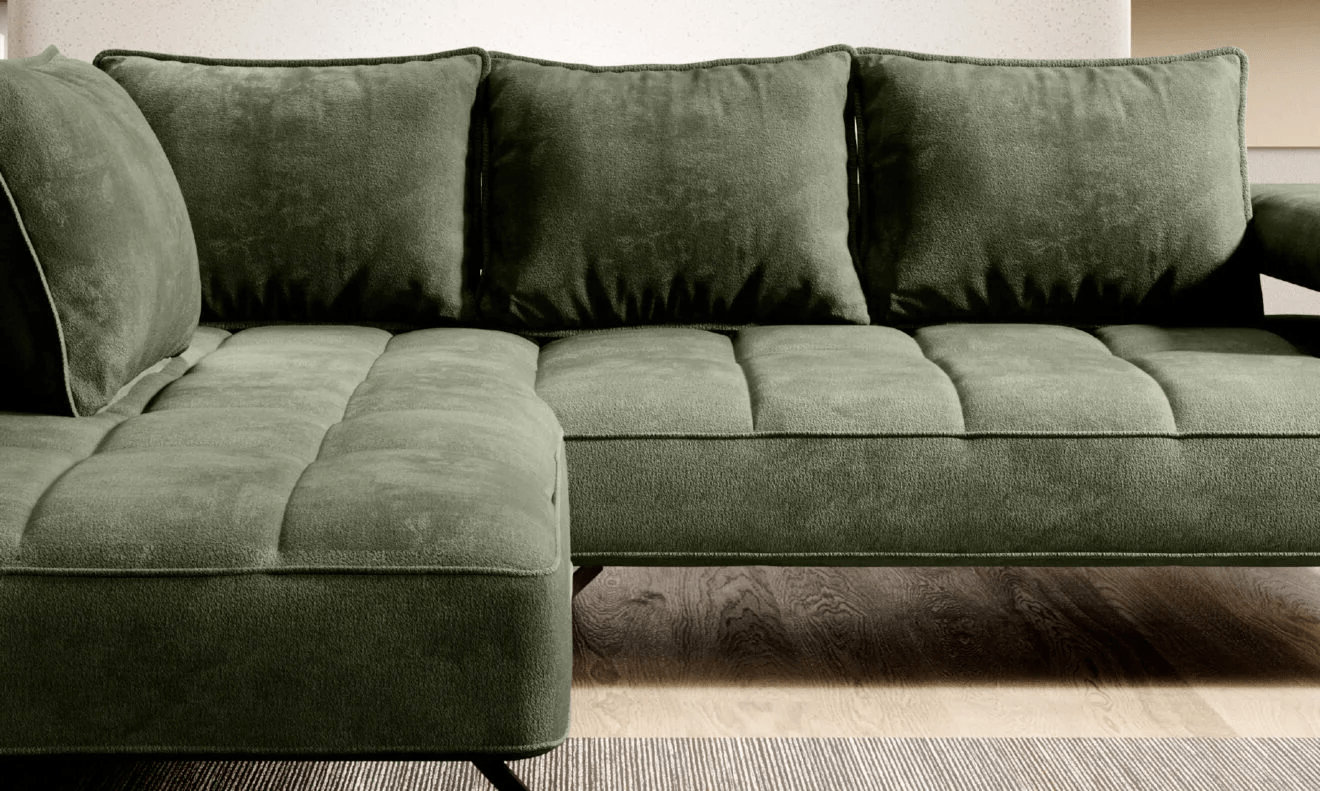 Wersal Coltar Extensibil, Sezlong pe Stanga, Mecanism Electric Relax, Montelis L, l262xA207xH67-88 cm