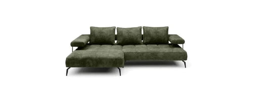 Wersal Coltar Extensibil, Sezlong pe Stanga, Mecanism Electric Relax, Montelis S, l266xA180xH67-88 cm