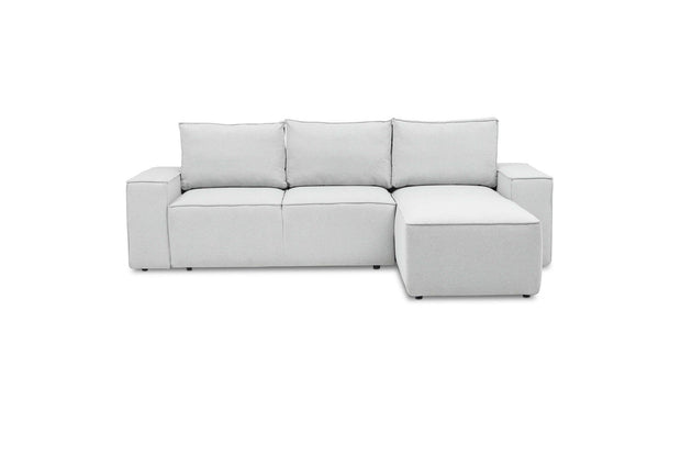 Eltap Coltar Extensibil Sillage cu Lada de Depozitare, Sezlong pe Dreapta, l302xA204xH95 cm