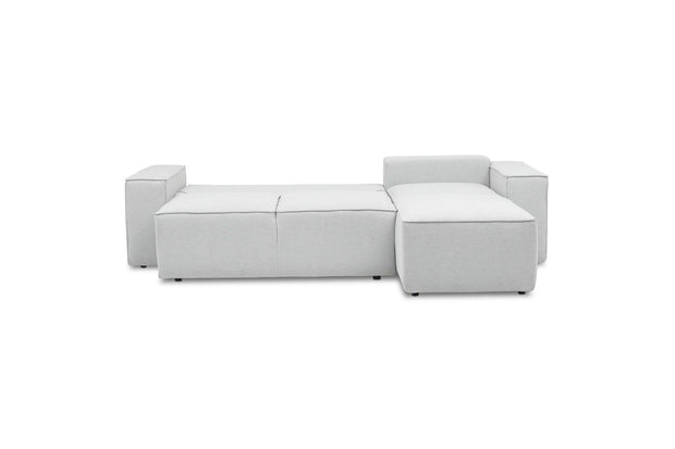 Eltap Coltar Extensibil Sillage cu Lada de Depozitare, Sezlong pe Dreapta, l302xA204xH95 cm