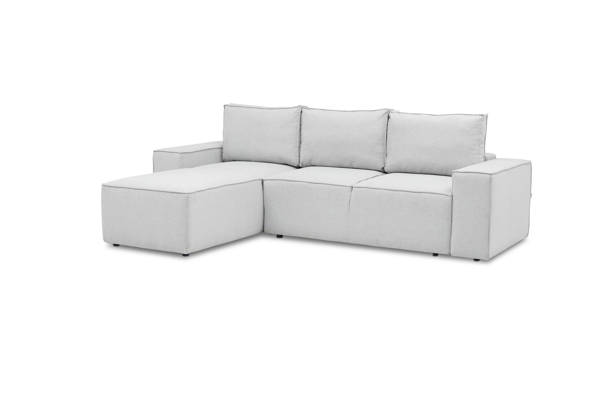 Eltap Coltar Extensibil Sillage cu Lada de Depozitare, Sezlong pe Stanga, l302xA204xH95 cm