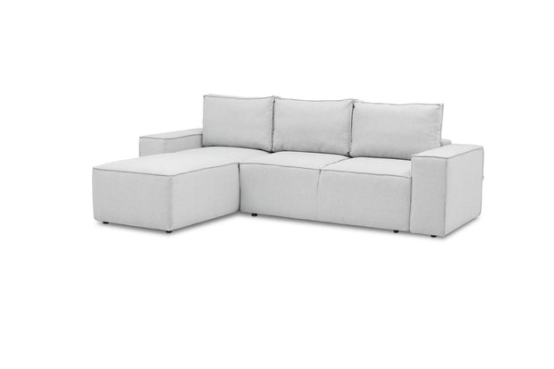 Eltap Coltar Extensibil Sillage cu Lada de Depozitare, Sezlong pe Stanga, l302xA204xH95 cm