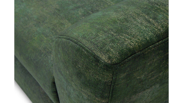 Coltar Extensibil Talisimo Verde, Sezlong pe Dreapta, tapitat cu Stofa, Mecanism Relax, l276xA277xH100 cm (9)