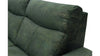 Coltar Extensibil Talisimo Verde, Sezlong pe Dreapta, tapitat cu Stofa, Mecanism Relax, l276xA277xH100 cm (10)
