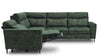 Coltar Extensibil Talisimo Verde, Sezlong pe Stanga, tapitat cu Stofa, Mecanism Relax, l276xA277xH100 cm (2)