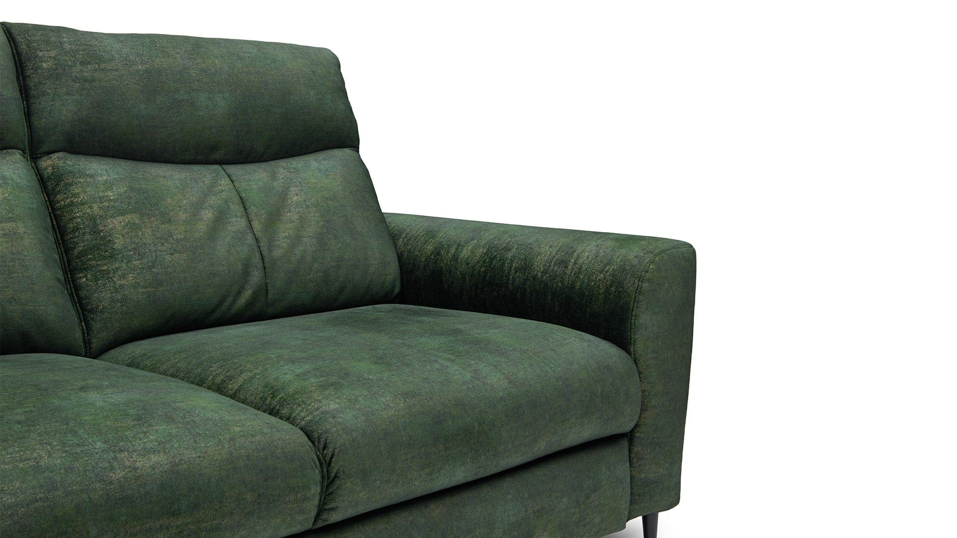 Coltar Extensibil Talisimo Verde, Sezlong pe Stanga, tapitat cu Stofa, Mecanism Relax, l276xA277xH100 cm (5)