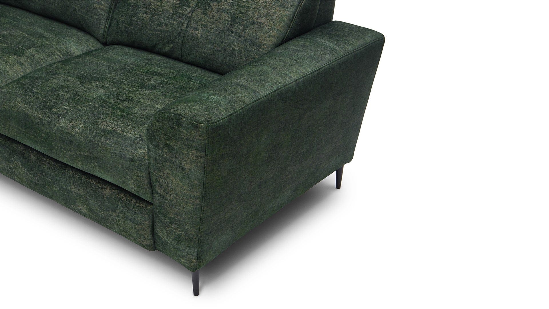 Coltar Extensibil Talisimo Verde, Sezlong pe Stanga, tapitat cu Stofa, Mecanism Relax, l276xA277xH100 cm (6)