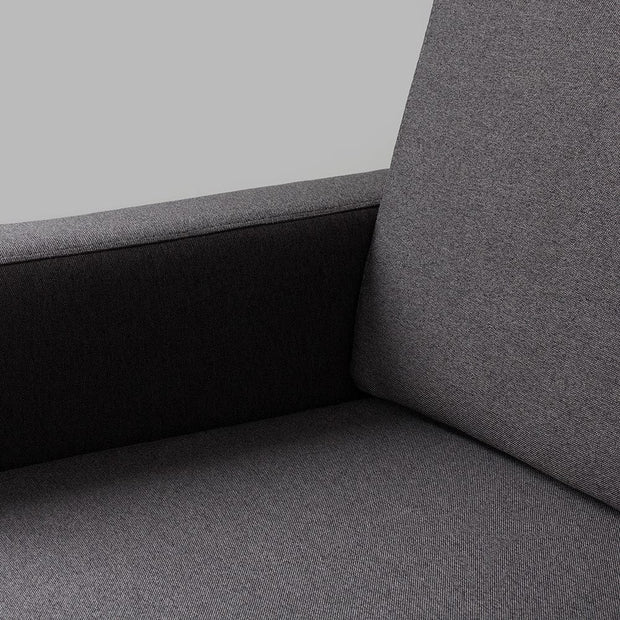 Coltar Fix Scandic Large Antracit, Sezlong pe Stanga, Tapitat cu Stofa, l282xA164xH90 cm (1)