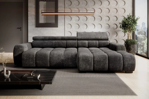 Wersal Coltar Fix, Sezlong pe Dreapta, Mecanism Electric Relax, Bulls S, l285xA168H77-97 cm