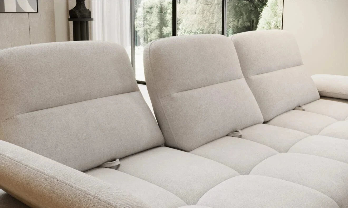 Wersal Coltar Fix, Sezlong pe Dreapta, Mecanism Electric Relax, Falcos S, l284xA173H91 cm