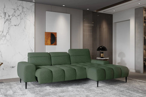 Wersal Coltar Fix, Sezlong pe Dreapta, Mecanism Electric Relax, Gianis S, l273xA175xH83-97 cm