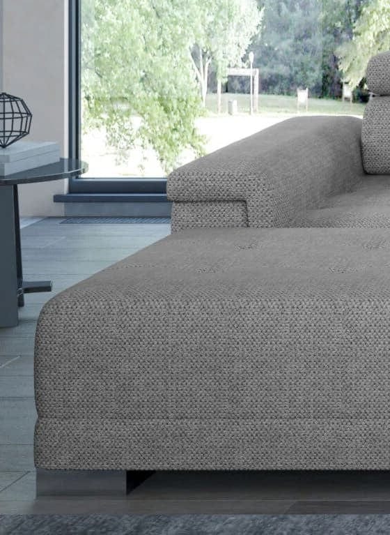 Coltar Fix, Sezlong pe Dreapta, Mecanism Electric Relax, Tetiere Reglabile, Campis XL, l374xA220xH78-101 cm (6)