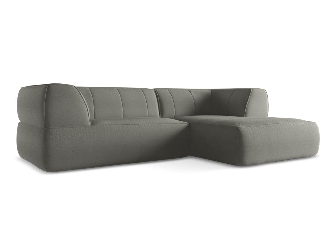 Makamii Coltar Fix, Sezlong pe Dreapta, Tapitat cu Stofa, Liko RC-7, l250xA160xH74 cm