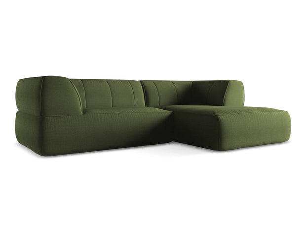 Makamii Coltar Fix, Sezlong pe Dreapta, Tapitat cu Stofa, Liko RC-7, l250xA160xH74 cm