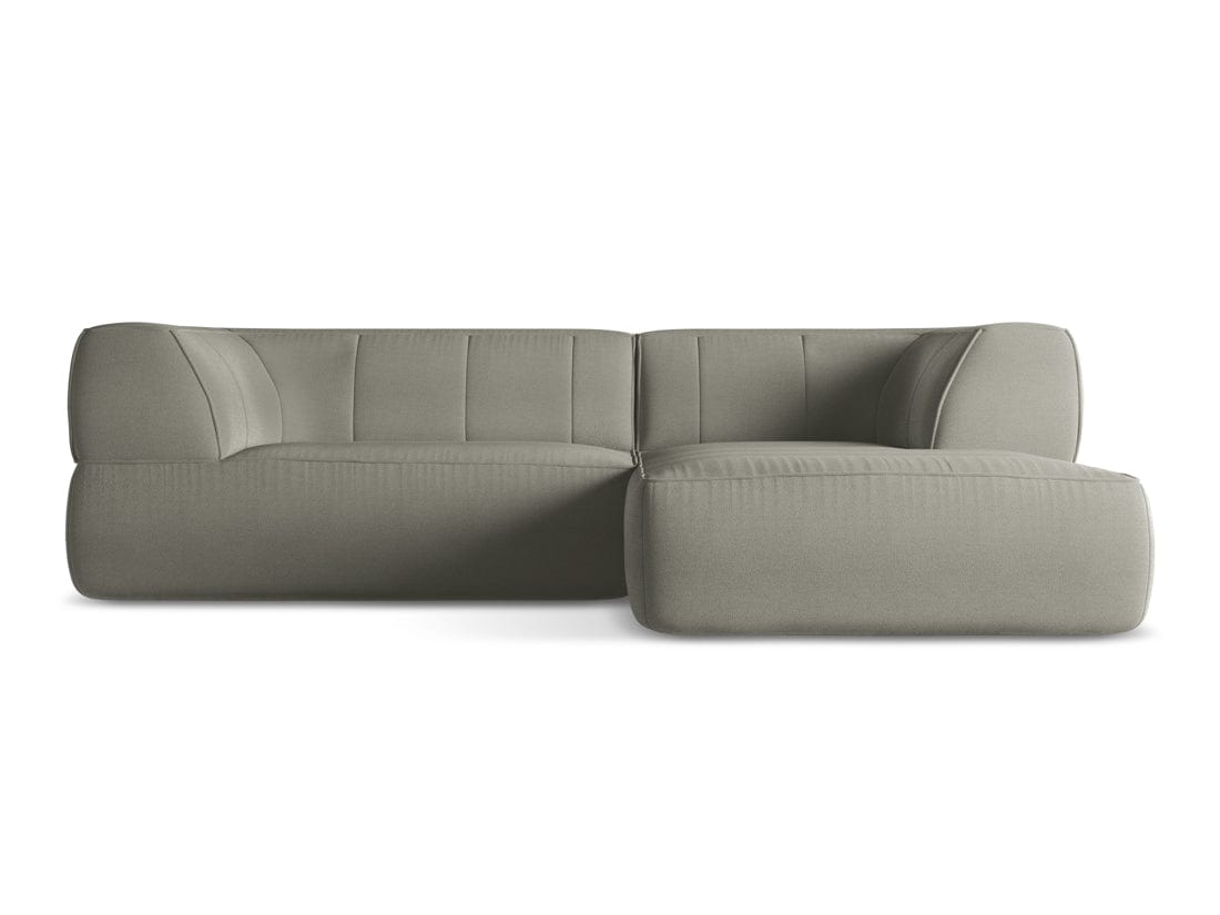 Makamii Coltar Fix, Sezlong pe Dreapta, Tapitat cu Stofa, Liko RC-7, l250xA160xH74 cm